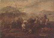 A cavalry skirmish Pietro Graziani